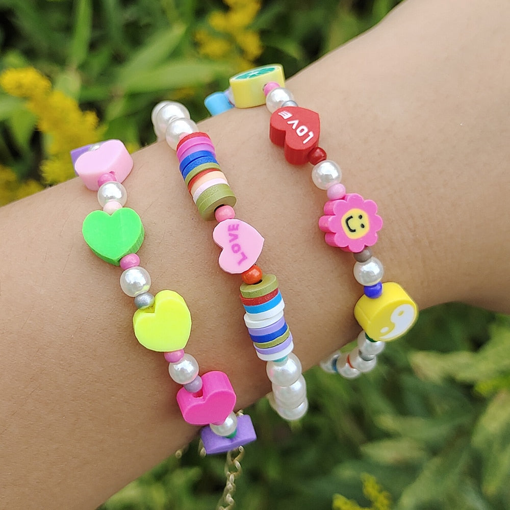 Multi-color Beads Bracelet