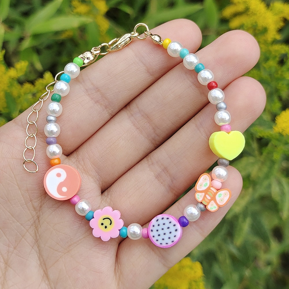 Multi-color Beads Bracelet