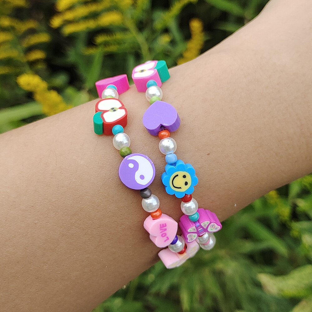 Multi-color Beads Bracelet