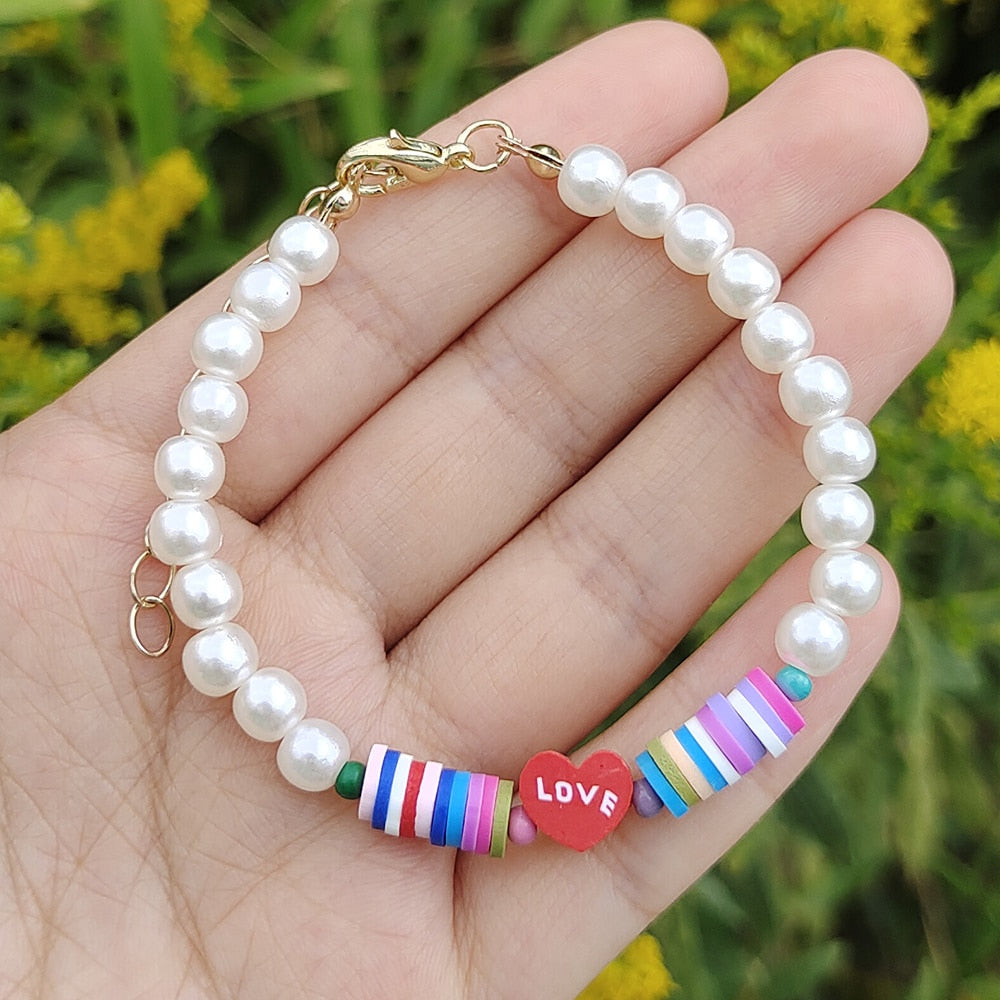 Multi-color Beads Bracelet