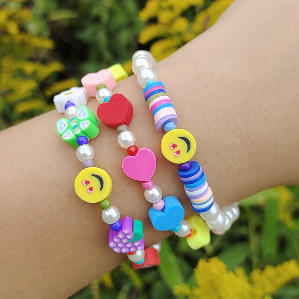 Multi-color Beads Bracelet