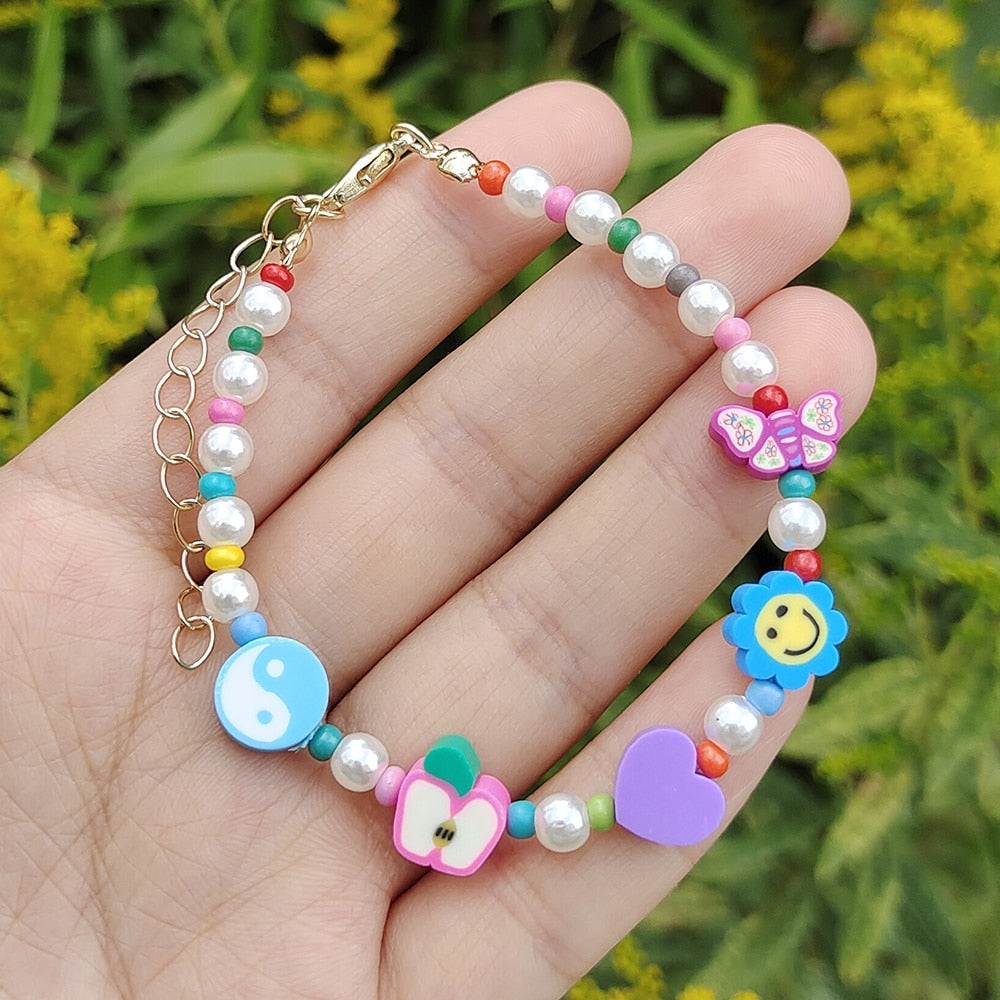 Multi-color Beads Bracelet